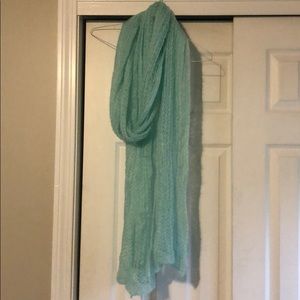Mint green scarf